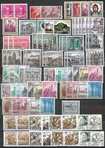 Spagna 1960 1978 - mnh, tra