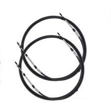 Coppia 14 piedi telecomando fuoribordo/cavo di controllo dell'acceleratore 14 piedi per Yamaha Suzuki Toh