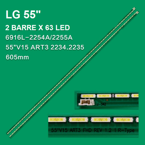 Kit barre strip - strip, 63