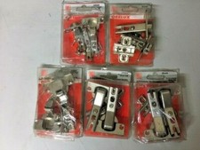 Stock 10 Cerniere Varie Cerniera da Incasso con Molla Acciaio Nichelato Ante