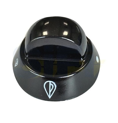 Kit manopola nera conica - kit,