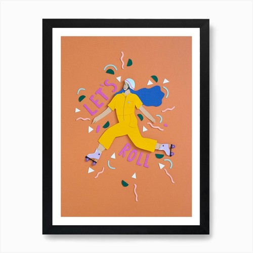 Let roll art - art, print