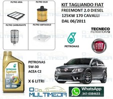 KIT TAGLIANDO FILTRI E 6 LITRI
