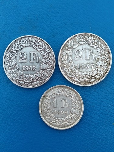 Lotto monete svizzere da - lotto, 3