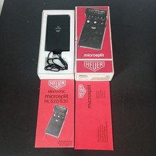 Rare Heuer Microsplit 520