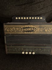 Nice Horner Marca Registrazione Fisarmonica Squeeze Box ~ Buone condizioni