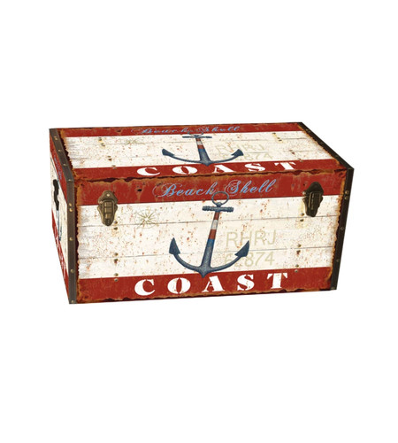 Baule legno vintage - baule,