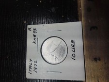 Italy 10 Lire 1972R Aluminum