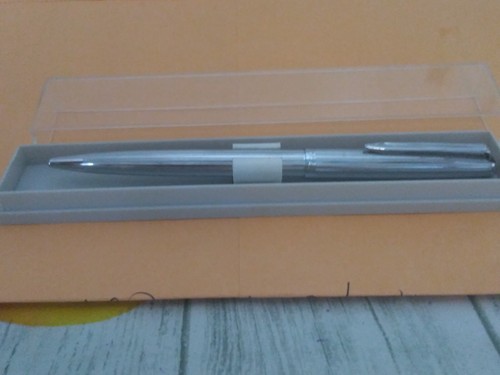 Penna biro aurora acciaio - di,