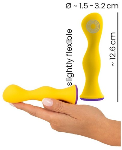 Vibratore anale silicone - anale,