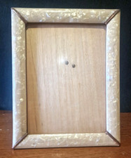 Cornice Portafoto in Legno con Vetro anni '50 Vintage 