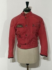 BELSTAFF Jacket Cotton Cotone Waxed Cerato Motocycle Moto 