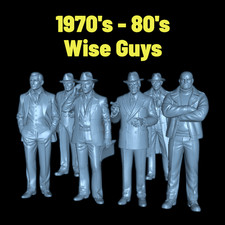 Wise Guys Resin 3d Printed