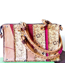 Handmade Beige Leather Archive