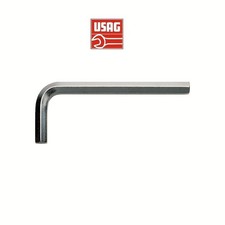 CHIAVI USAG 280 P CHIAVE MASCHIO ESAGONALE IN POLLICI A L PIEGATE PER BRUGOLA