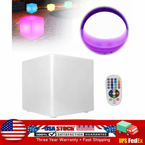 Sedia sgabello cubo luce - , led