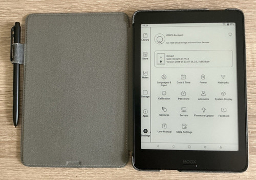 Onyx boox nova lettore - boox, 7,8"