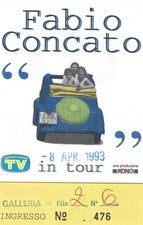 Fabio concato tour - in,