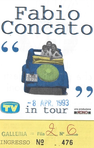 Fabio concato tour - fabio,
