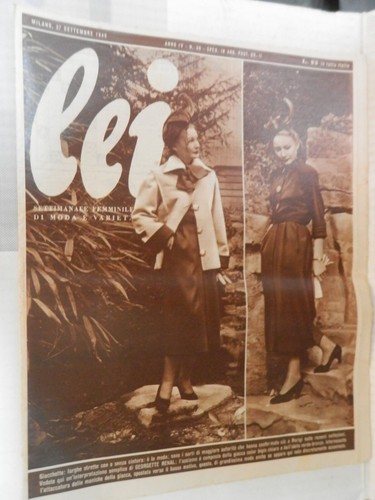 Rivista lei 1949 modello - rivista,