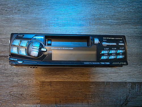 Alpine tdm 7580 - alpine, tdm-7580