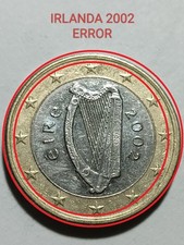 MONEDA DE 1 EURO IRLANDA 2002