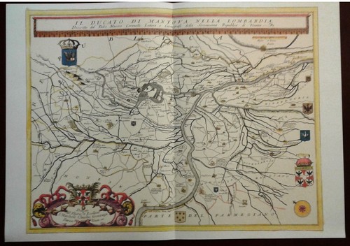 Carta geografica ducato - geografica, di