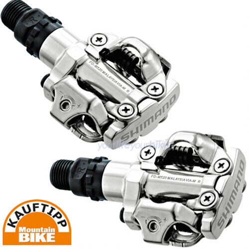 Pedali shimano m520 380g - pedali,