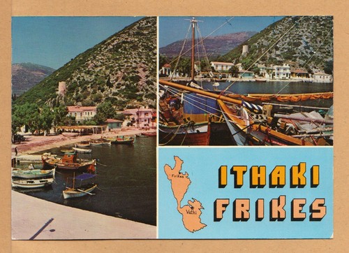 Grecia cartolina epoca isola - cartolina,