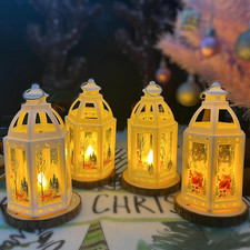 4 Pezzi Lanterne Natalizie