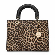Leopardata bag borsa - borsa, firmata