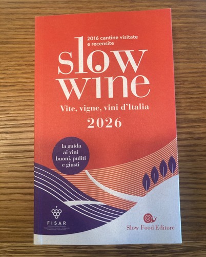 Slow wine 2026 - 2026., vite,