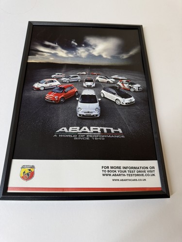 New framed fiat 500 - 500, abarth