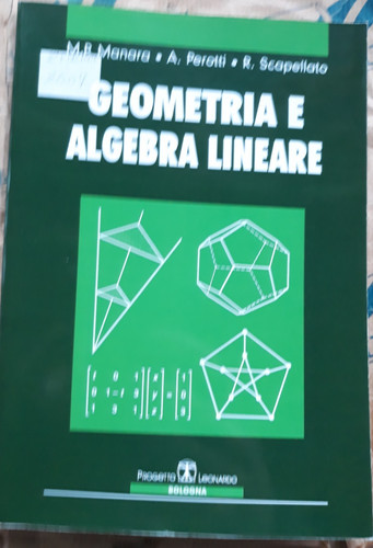 Geometria algebra lineare - e,