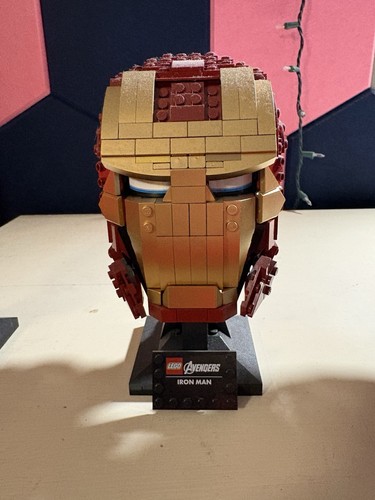 Lego casco iron man 76165 - iron,