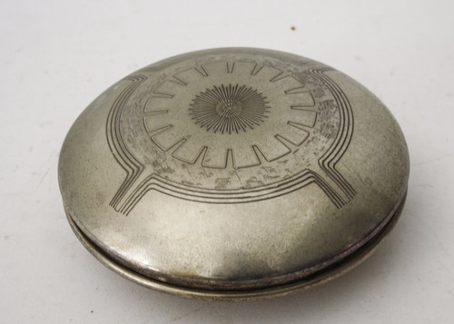 Scatola silver art deco - silver,