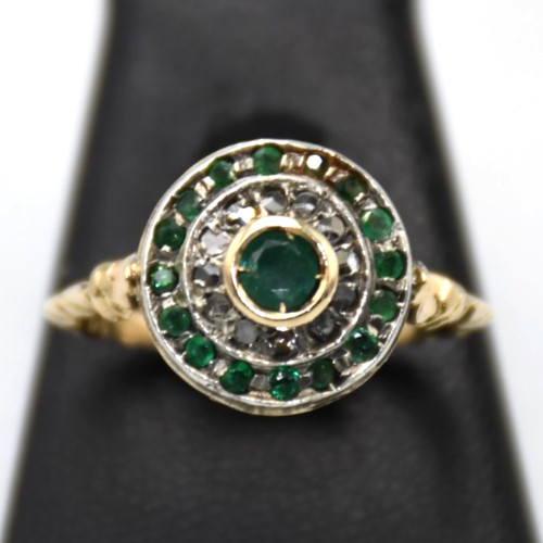 Anello smeraldi africani - , e