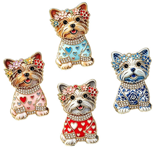 Set pezzi spilla cane - set,