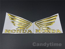 Decalcomania 3D Gold Honda