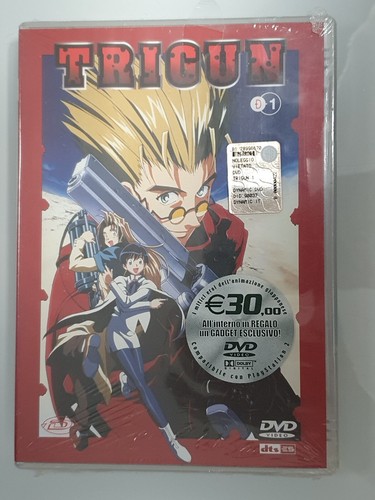 Dvd anime sealed trigun - anime, vol.1