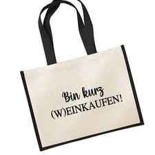 Jutetasche Bin kurz