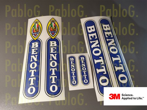 Benotto pista vinilos decal - benotto,