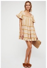 Free People Senape Sadie abito