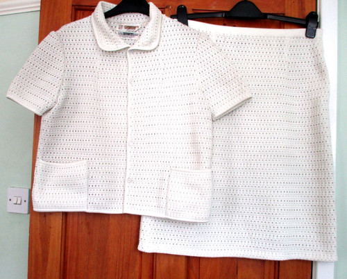 Tuta gonna panna vintage