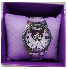 OROLOGIO KUROMI HELLO KITTY IDEA REGALO  Fashion Girls Baddy Quarzo