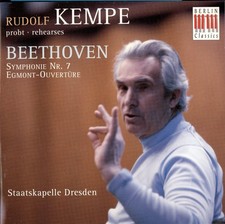 RUDOLF KEMPE probt BEETHOVEN