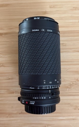Vintage sigma zoom - 55, mm