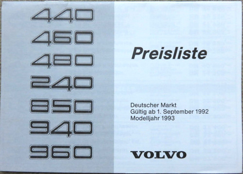 Volvo 440 460 - , 850