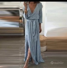 vestito donna elegante lungo 