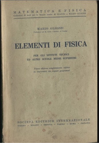 Elementi fisica 1938 mario - di,